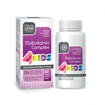Pharmalead 4Kids Multivitamin Complex Κεράσι 60 μασώμενα ζελεδάκια