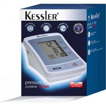 Kessler Pressure Logic Portable KS 520 Αυτόματο ψηφιακό πιεσόμετρο μπράτσου 1τμχ