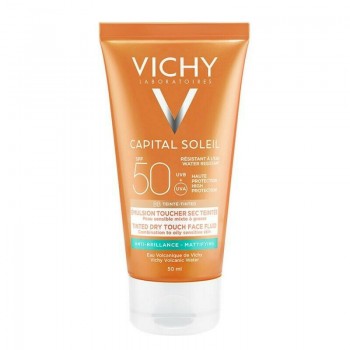 Vichy BB Tinted Mattifying Face Fluid Dry Touch Αδιάβροχη Αντηλιακή Κρέμα Προσώπου SPF50 με Χρώμα 50ml