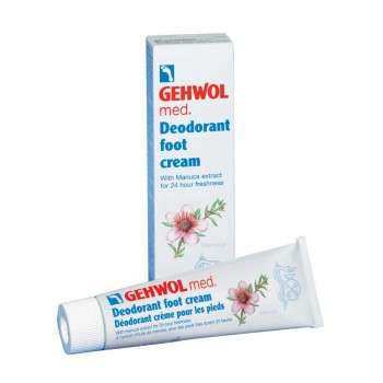 Gehwol Med Foot Cream Αποσμητικό 24h σε Κρέμα για Μύκητες Ποδιών 75ml