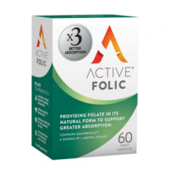 Bionat Active Folic 60 κάψουλες