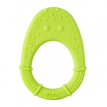 Chicco Μασητικός Κρίκος Οδοντοφυΐας Super Soft Χωρίς BPA από Σιλικόνη για 2 m+