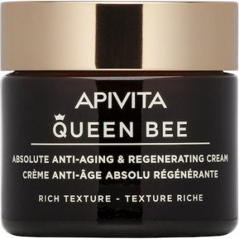 Apivita Queen Bee Absolute Anti Aging & Regenerating Rich Κρέμα Προσώπου Ημέρας για Ενυδάτωση & Αντιγήρανση 50ml