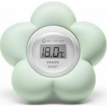 Philips Ψηφιακό Θερμόμετρο Μπάνιου 10°C έως 45°C Πράσινο