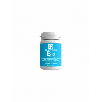 Doc Pharma Vitamin B12 1000mg 30 κάψουλες