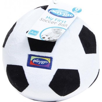 Playgro My First Soccer Ball από Ύφασμα με Ήχους για 6m+