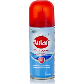 Autan Family Care Soft Εντομοαπωθητική Λοσιόν σε Spray Κατάλληλη για Παιδιά 100ml