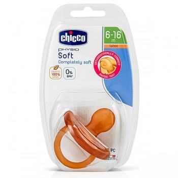 Chicco Physio Soft, Όλο Καουτσούκ, 6-12m 1τμχ
