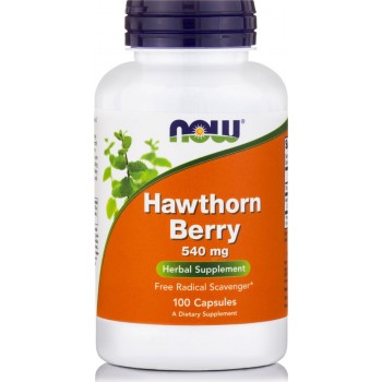 Now Foods Hawthorn Berry 540 mg 100 κάψουλες