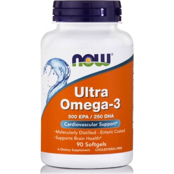 Now Foods Ultra Omega 3 Ιχθυέλαιο 90 μαλακές κάψουλες