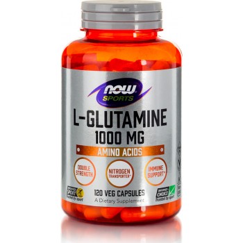 Now Foods L-Glutamine 1000mg 120 κάψουλες Unflavoured
