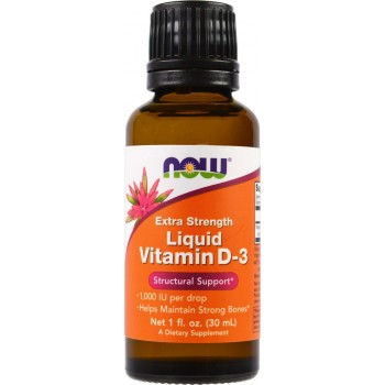 Now Foods Liquid Vitamin D-3 30 ml