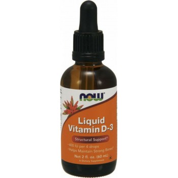 Now Foods Liquid Vitamin D3 2 oz 59.2ml