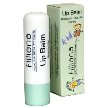 Filliana Lip Balm Kid Beeswax-Propolis-Honey Παιδικό Ενυδατικό Balm Χειλιών 4,8ml