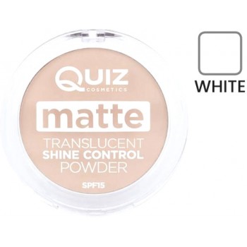 Qiuz Matte Translucent Shine Control Powder White SPF15 10gr