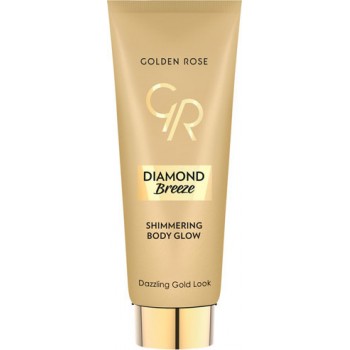 Golden Rose Diamond Breeze Shimmering Body Glow 01 Dazzle Gold 75ml