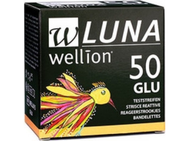 Wellion Luna GLU 50τμχ