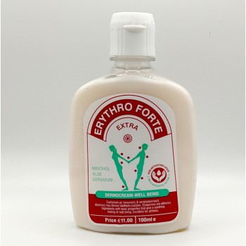 Erythro Forte Thermo Cream Extra, Θερμαντική κρέμα με άρωμα γεράνι 100ml