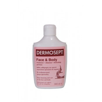 Dermosept υγρό καθαρισμού προσώπου-σώματος 300ml