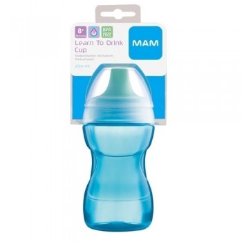 MAM LEARN TO DRINK ΠΟΤΗΡΑΚΙ 270ML 8+ ΜΠΛΕ