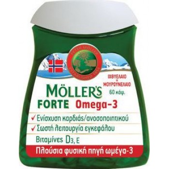 MOLLER'S FORTE Omega-3 60 CAPS