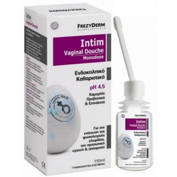 Frezyderm Intim Vaginal Douche Monodose Προβιοτικά & Εχινάκεια pH 4.5 Υγρό Καθαρισμού με Χαμομήλι 150ml